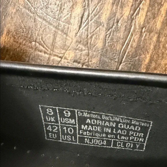 Dr. Martens Black Tassel women’s Dress Shoes - Picture 5 of 5